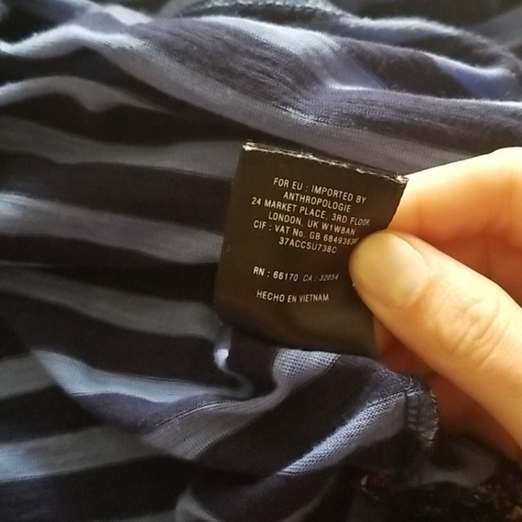 Anthropologie Striped Shirt - Picture 6 of 6